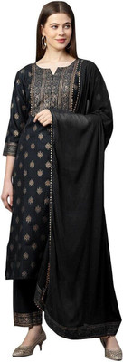 Glorytax Women Kurti Salwar Dupatta Set
