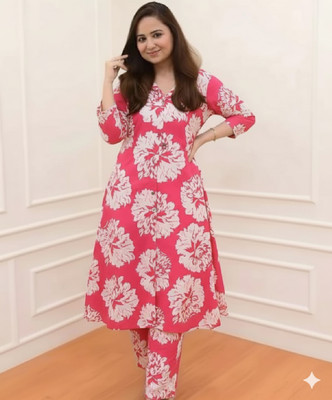 BOUGHT FIRST Women Kurti Pant Set
