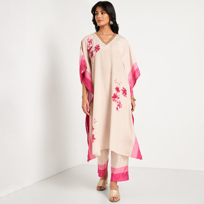 Rangmanch by Pantaloons Women Kaftan Pyjama Set