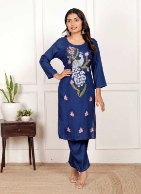 MILAAV Women Kurti Pant Set