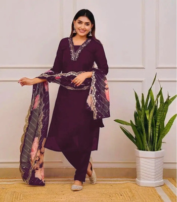 Kesari Women Kurta Pant Dupatta Set