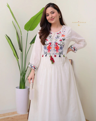 Jivikacreation Women Kurta Pyjama Set