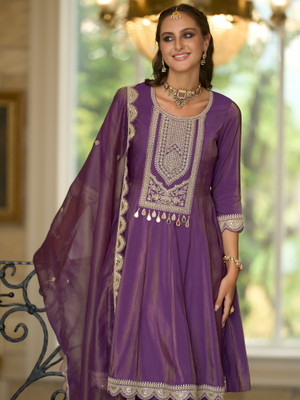 Indo Era Women Kurta Pant Dupatta Set