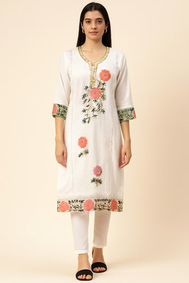 DUA collection Women Kurta Pant Dupatta Set