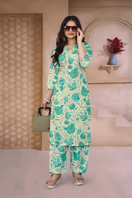 Jenigofashion Self Design Kurta, Trouser/Pant & Dupatta Set