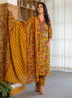 Eminent creations Women Kurta Pant Dupatta Set