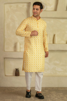 LEMONX Men Kurta Pyjama Set