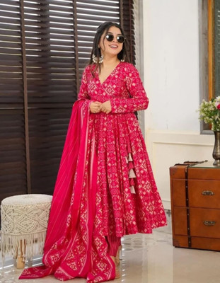 PRAVIK Women Kurta Pant Dupatta Set