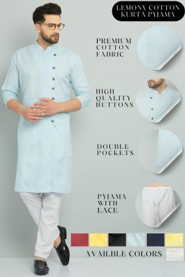 LEMONX Men Kurta Pyjama Set