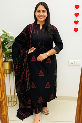 NavDur Creations Women Kurta Pant Dupatta Set
