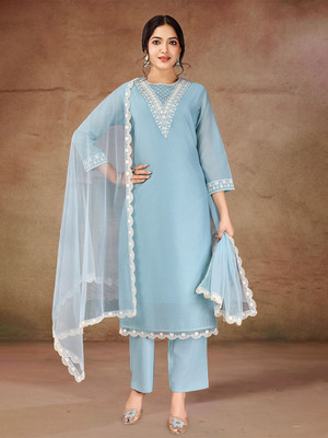 SHREESHA ENTERPRISE Women Kurta Pant Dupatta Set