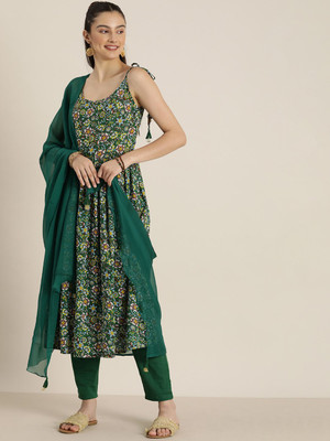 Sangria Women Kurta Pant Dupatta Set
