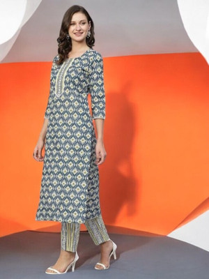 VAANSH CREATION Women Kurti Palazzo Set