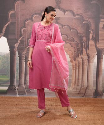 Vishudh Women Kurta Pant Set