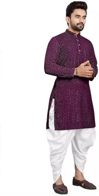 Metro Traders Men Kurta Dhoti Set