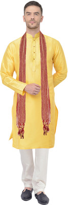 SG LEMAN Men Kurta Pyjama Dupatta Set