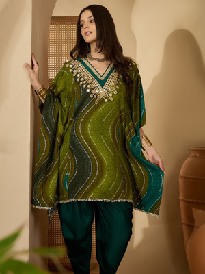 Youthnic Women Kurta Dhoti Pant Set