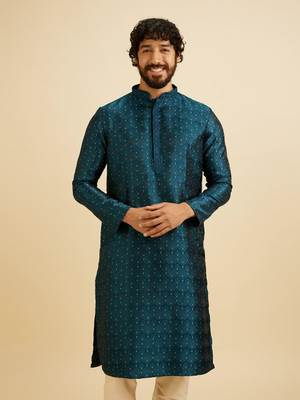 MANYAVAR Men Kurta Pyjama Set