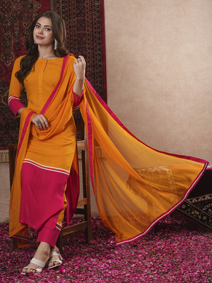 Divastri Women Kurta Pant Dupatta Set