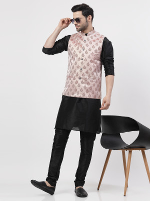 TS Lifestyle Men Kurta Churidar Ethnic Jacket Set