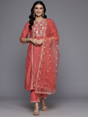 Varanga Women Kurta Pant Dupatta Set