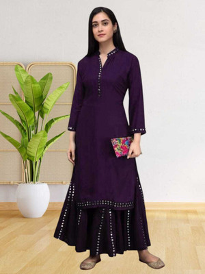 HouseOfCommon Women Kurti Palazzo Set