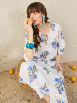 Indo Era Women Kurta Pant Set