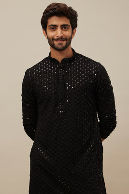 MANYAVAR Men Kurta Pyjama Set