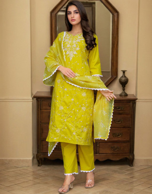 Divastri Women Kurta Pant Dupatta Set