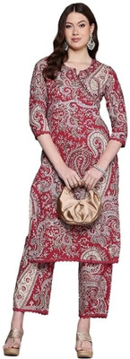 WGC Women Kurti Pant Set