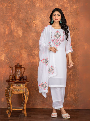 NAVLIK Women Kurta Pant Dupatta Set