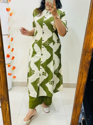 ABSOLUTE FASHION HUB Women Ethnic Top Palazzo Set