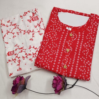 FLYMEN'S Women Kurta Pyjama Dupatta Set