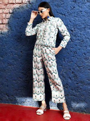 Jaipur Kurti Women Shirt Palazzo Set
