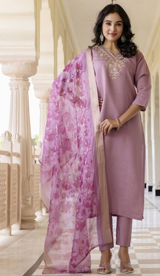 MOXTE Women Kurti Pant Dupatta Set