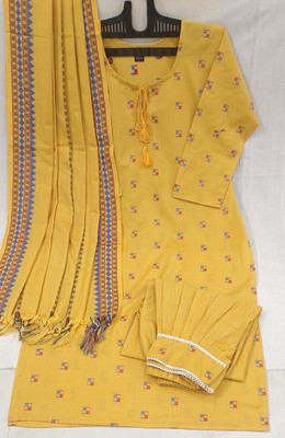 NATIONAL CREATION Women Kurta Salwar Dupatta Set