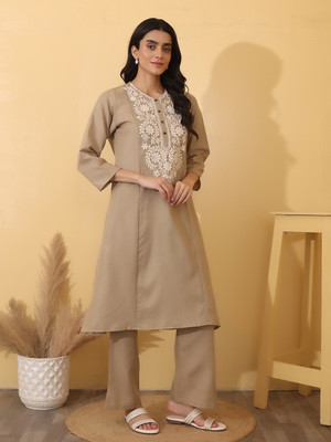 ODD by Poshaak Women Kurta Palazzo Set