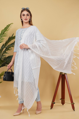 HouseOfCommon Women Kurti Pant Dupatta Set