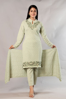The Zigar Studio Women Kurta Pant Dupatta Set