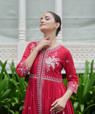 Indo Era Women Kurta Pant Set