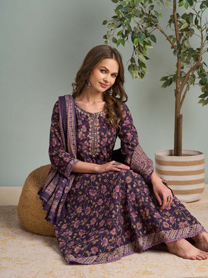 Fashor Women Kurta Pant Dupatta Set