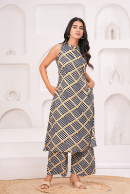 shobhit Women Kurta Palazzo Set