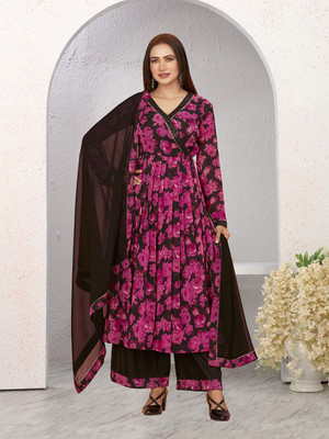 Odd by chansi Trendz Women Kurta Palazzo Dupatta Set