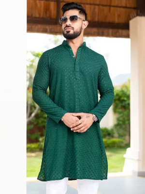 SHIVGARMENT Men Kurta Pant Set