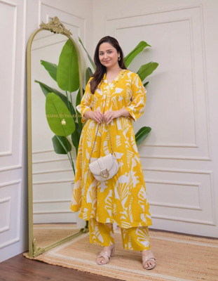 KALRAV JAYPORE Women Kurta Pant Set