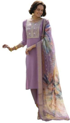 Gentleman choice Women Kurta Pant Dupatta Set