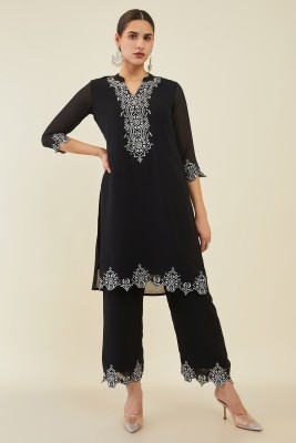 soch Women Kurta Palazzo Set