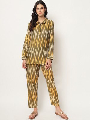 Vastraa Fusion Women Ethnic Top Palazzo Set
