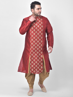 DEYANN PLUS Men Kurta Patiala Set