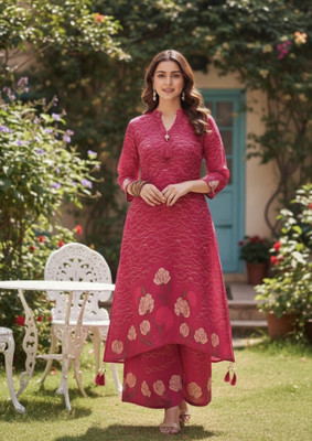 Linaasha Women Kurta Palazzo Set